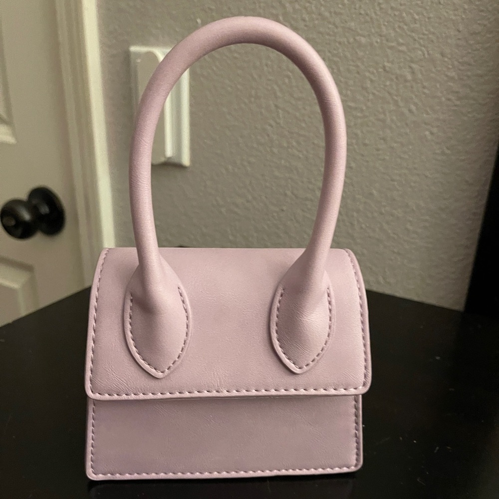 Chic Lavender Mini Handbag